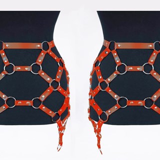 Arnés Rojo de Cadera con Liguero. - Imagen 1