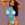 Body de malla azul cielo. - Imagen 1