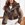 Chaqueta Bomber marron con lentejuelas. - Imagen 1