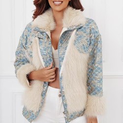 Chaqueta de pelo largo. - Imagen 1