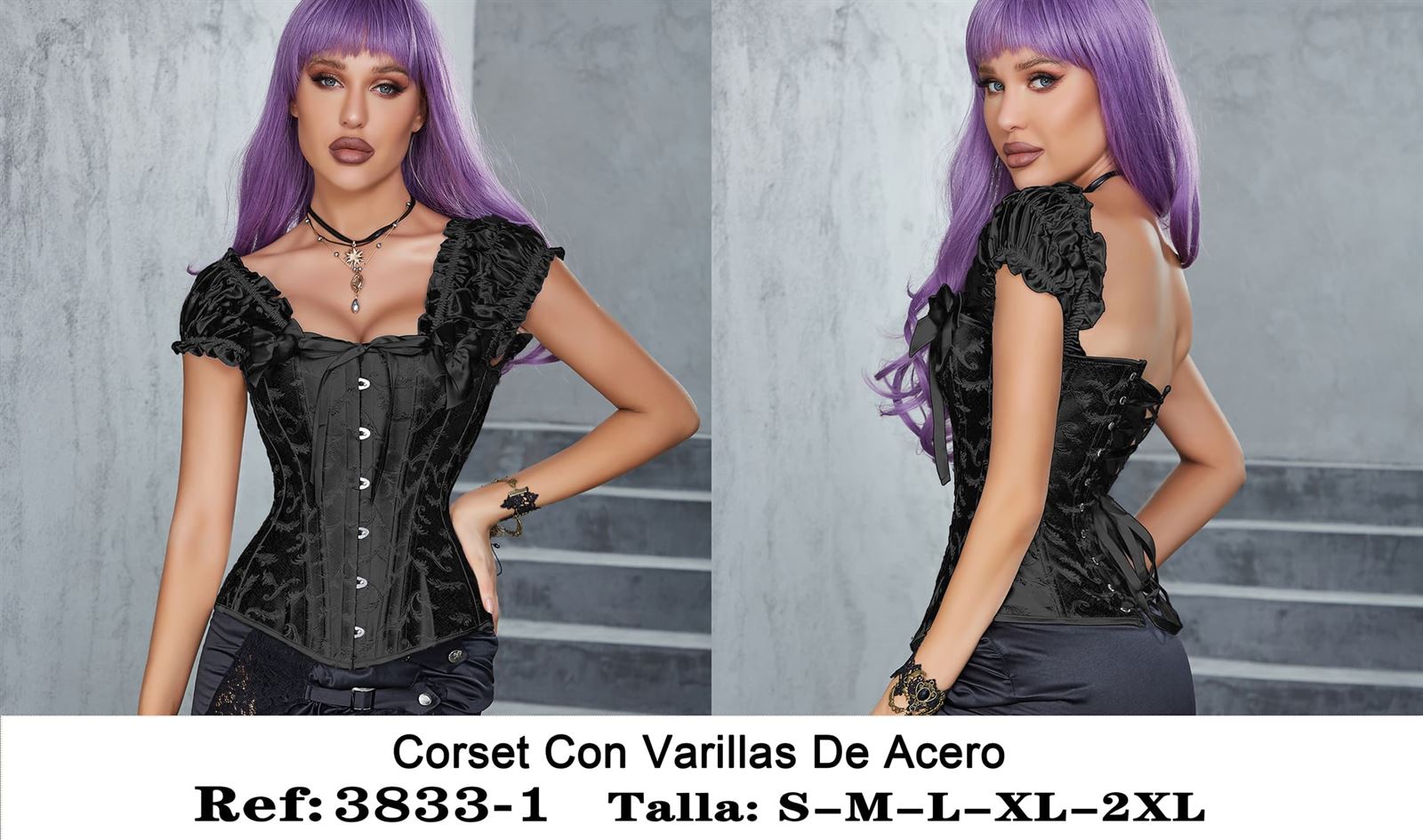 Corset Angeles Blanco - Imagen 1