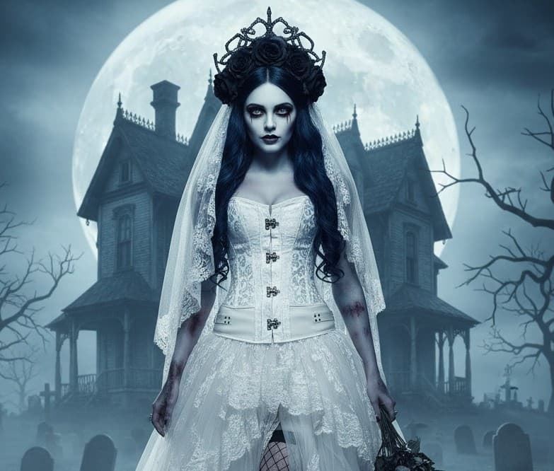 Corset Blanco con Aplicaciones de Polipiel - Imagen 2