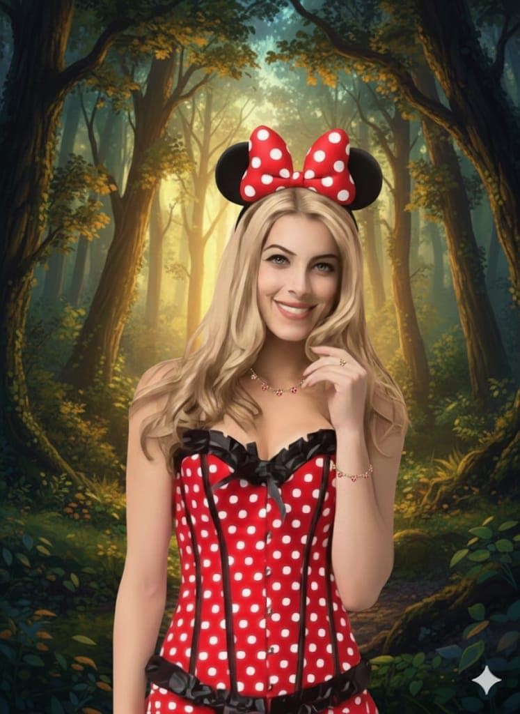 Corset de lunares. - Imagen 1