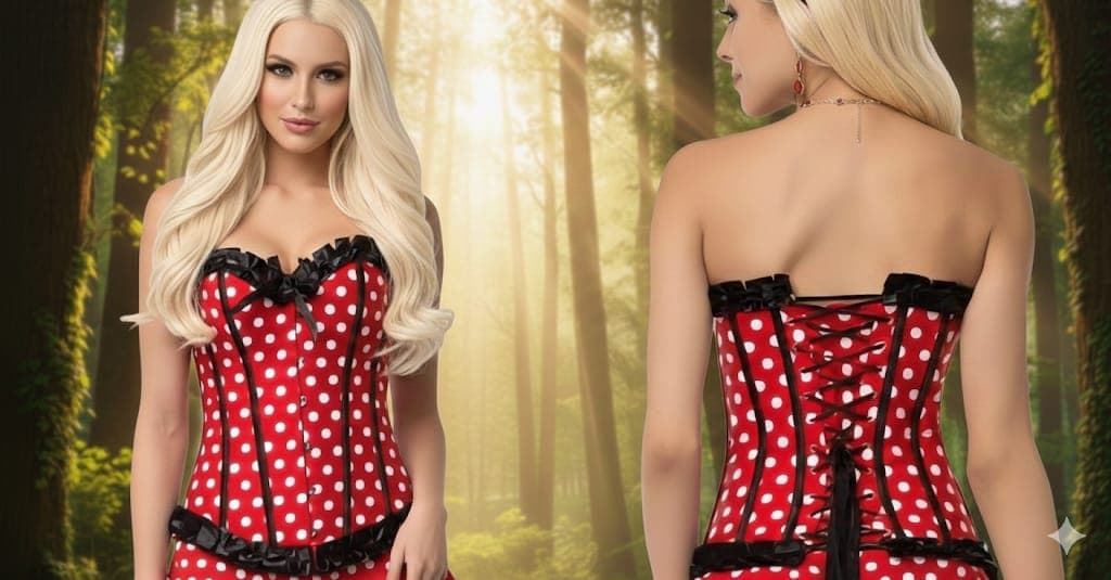 Corset de lunares. - Imagen 3