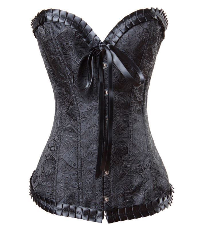 Corset negro Aradien - Imagen 1