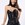 Corset negro de vinilo Daisy - Imagen 1