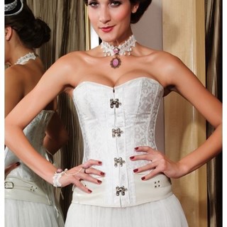 Corset Nieve Blanco - Imagen 1