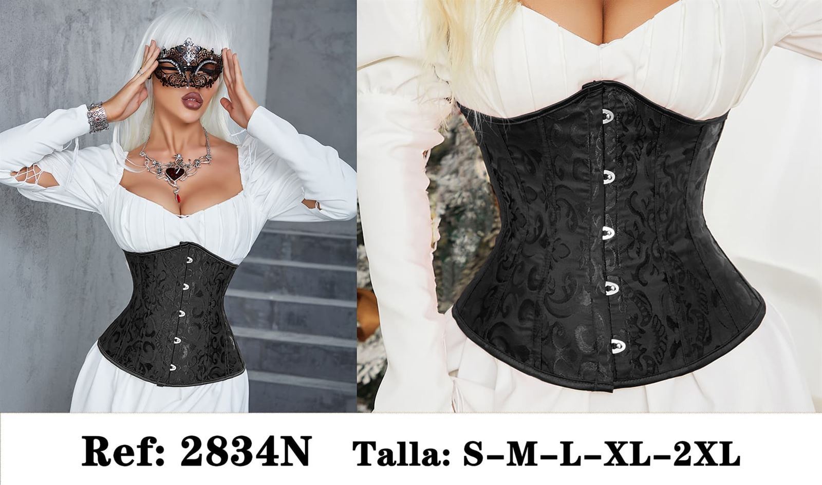 Les pasa que su vientre bajo sale por debajo del corset? 😔 sigan