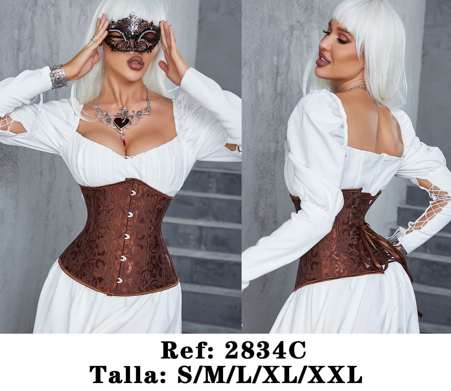 Les pasa que su vientre bajo sale por debajo del corset? 😔 sigan