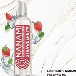Gel lubricante base al agua con aroma y sabor a fresa. - Imagen 1