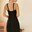 Vestido Bandage negro con cadenas. - Imagen 2