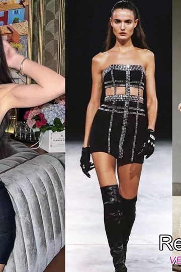 Vestido corto bandage con piedras. - Imagen 1