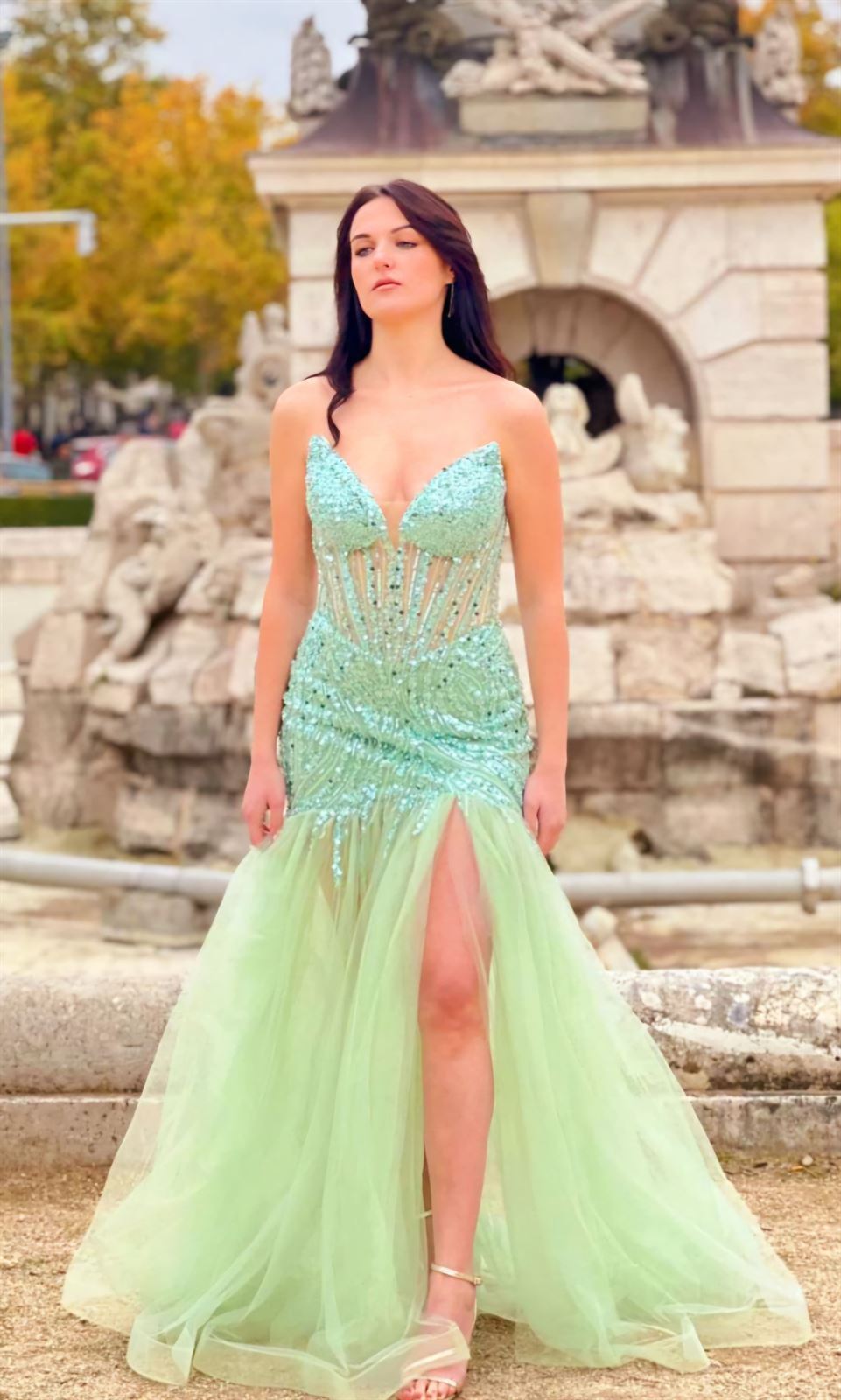 Vestido Largo Corset "Scarlette" - Imagen 2