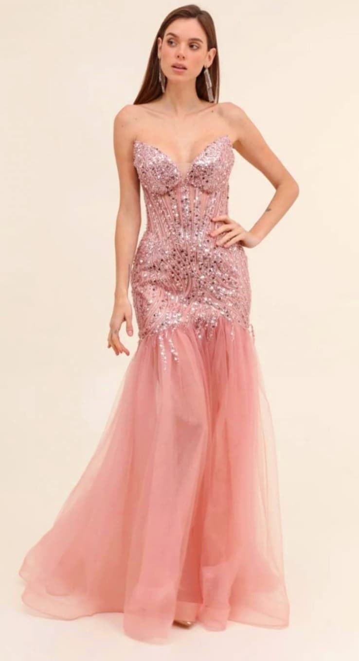 Vestido Largo Corset "Scarlette" - Imagen 4