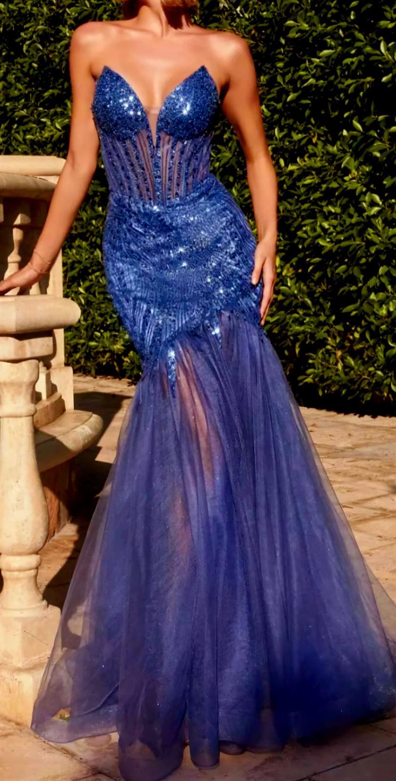 Vestido Largo Corset "Scarlette" - Imagen 5