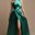 Vestido Largo de satén con abertura. - Imagen 1